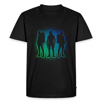 Bloc Bloc Homme Bloc Grimpeur - T-shirt Premium bio Homme - noir - Devant - Nico (187cm)