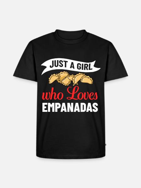 Empanada Argentina Dumpling Spain - Men's Premium Organic T-Shirt - black