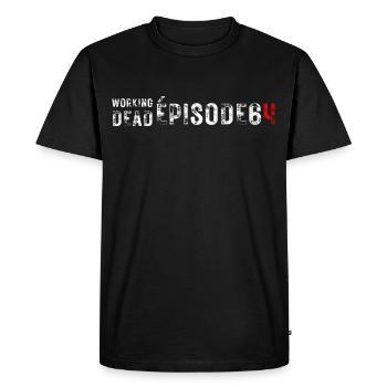 réforme des retraites manifestation - T-shirt Premium bio Homme - noir - Devant - Nico (187cm)