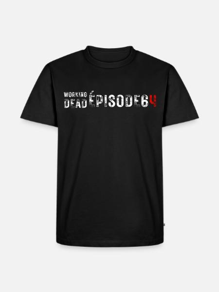 Pension reform Demonstration - Men's Premium Organic T-Shirt - black