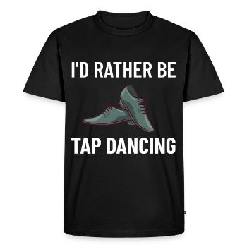 Tap Dance Beginners Shoes Learn Music Dancers - Men's Premium Organic T-Shirt - black - Front - Nico (187cm)