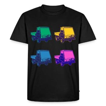 Multicar M25 Multicar New Multricar Trucks - Men's Premium Organic T-Shirt - black - Front - Nico (187cm)