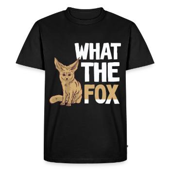 Qu'est-ce que le propriétaire du renard Fennec Fennec Foxes Animals - T-shirt Premium bio Homme - noir - Devant - Nico (187cm)