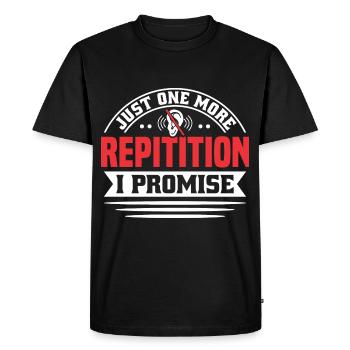 Deaf Deaf Sign Language Deaf Pride - Men's Premium Organic T-Shirt - black - Front - Nico (187cm)