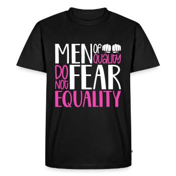 Feminism Women's Power Pro-choice Pro Abortion - Men's Premium Organic T-Shirt - black - Front - Nico (187cm)