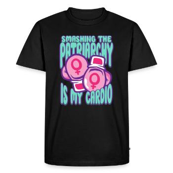 Feminism Women's Power Pro-choice Pro Abortion - Men's Premium Organic T-Shirt - black - Front - Nico (187cm)