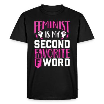 Feminism Women's Power Pro-choice Pro Abortion - Men's Premium Organic T-Shirt - black - Front - Nico (187cm)