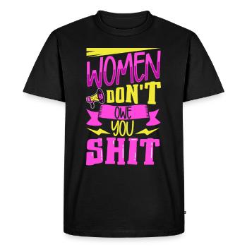 Féminisme Le pouvoir des femmes pro-choix Pro Avortement - T-shirt Premium bio Homme - noir - Devant - Nico (187cm)