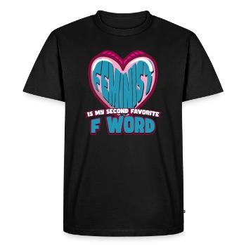 Feminism Women's Power Pro-choice Pro Abortion - Men's Premium Organic T-Shirt - black - Front - Nico (187cm)