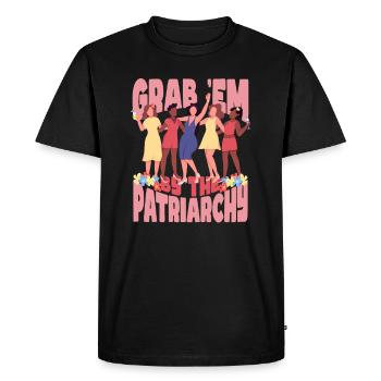 Feminism Women's Power Pro-choice Pro Abortion - Men's Premium Organic T-Shirt - black - Front - Nico (187cm)