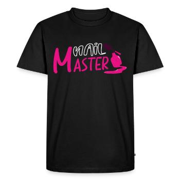 Nail Tech Nail Technician Manicurist Nails Artist - Men's Premium Organic T-Shirt - black - Front - Nico (187cm)