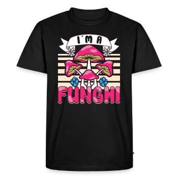 Morels Mushroom Picker Mushroom Farmer Mushroom - Männer Premium Bio T-Shirt - Schwarz - Vorne - Nico (187cm)