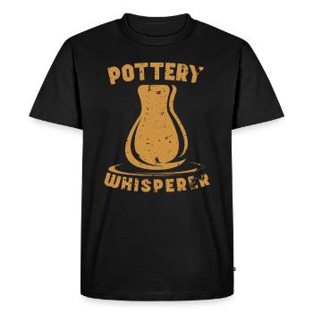 poterie poterie potier en argile potier en céramique - T-shirt Premium bio Homme - noir - Devant - Nico (187cm)