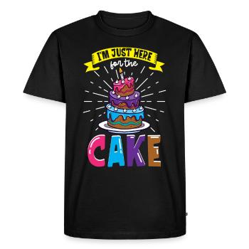 Baker Baking Cupcake Bread Cookies Kitchen Cooking - Men's Premium Organic T-Shirt - black - Front - Nico (187cm)