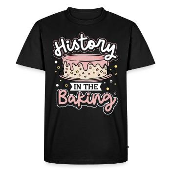 Baker Cuisson Cupcake Pain Cookies Cuisine Cuisine - T-shirt Premium bio Homme - noir - Devant - Nico (187cm)