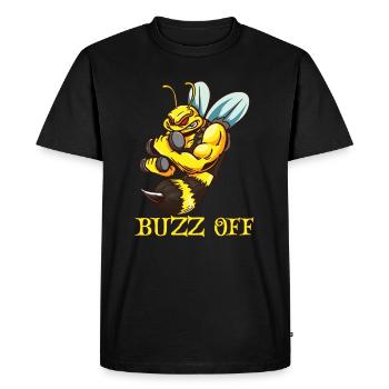 Honey beekeeping Beekeepers Honey bee apiary - Men's Premium Organic T-Shirt - black - Front - Nico (187cm)