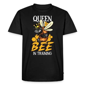 Honey beekeeping Beekeepers Honey bee apiary - Men's Premium Organic T-Shirt - black - Front - Nico (187cm)