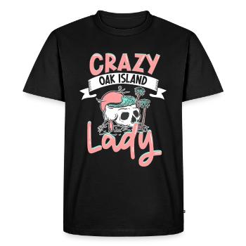 Oak Island / Chasse au trésor Oak Island Mystery - T-shirt Premium bio Homme - noir - Devant - Nico (187cm)