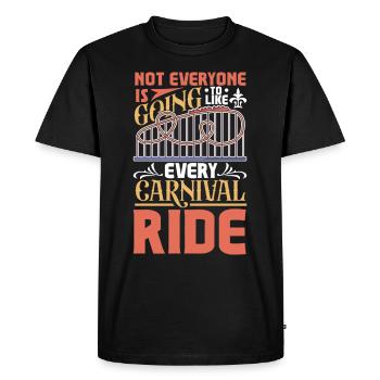 Arts du cirque Artistes de cirque Personnel de l’événement - T-shirt Premium bio Homme - noir - Devant - Nico (187cm)