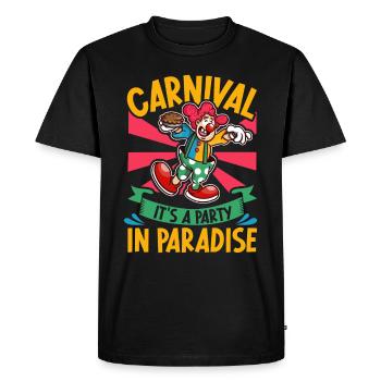 Arts du cirque Artistes de cirque Personnel de l’événement - T-shirt Premium bio Homme - noir - Devant - Nico (187cm)