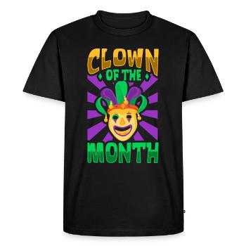 Arts du cirque Artistes de cirque Personnel de l’événement - T-shirt Premium bio Homme - noir - Devant - Nico (187cm)
