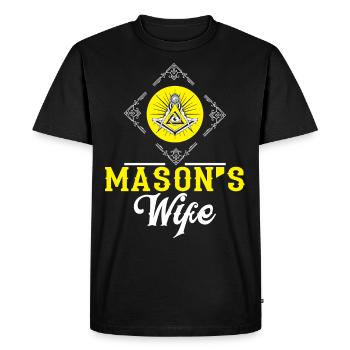 Conspiracy theories Conspiracy theorists - Men's Premium Organic T-Shirt - black - Front - Nico (187cm)