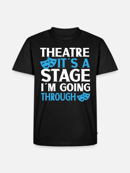 Drama Teacher Drama Teacher - Men's Premium Organic T-Shirt - black