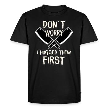 Butcher Butcher Meat Meat Cutter - Men's Premium Organic T-Shirt - black - Front - Nico (187cm)