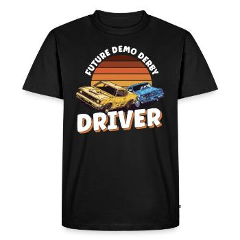 Demo Derby Demolition Derby Demolition Derby - T-shirt Premium bio Homme - noir - Devant - Nico (187cm)