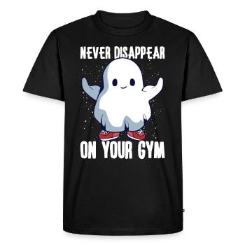 Bodybuilding Powerlifting Weightlifting Fitness - Men's Premium Organic T-Shirt - black - Front - Nico (187cm)