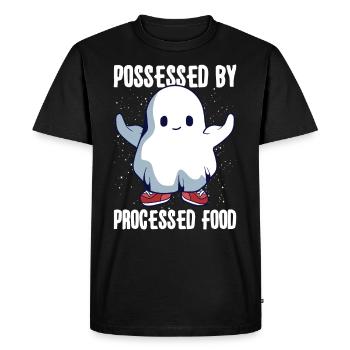 Bodybuilding Powerlifting Weightlifting Fitness - Men's Premium Organic T-Shirt - black - Front - Nico (187cm)