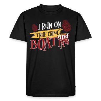 True Crime Murder Spy Crime Intérêt Idée cadeau - T-shirt Premium bio Homme - noir - Devant - Nico (187cm)