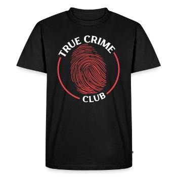 True Crime Murder Spy Crime Intérêt Idée cadeau - T-shirt Premium bio Homme - noir - Devant - Nico (187cm)
