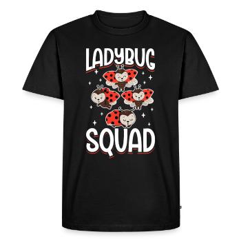 Coccinelle Coccinelle Entomologie Insectes - T-shirt Premium bio Homme - noir - Devant - Nico (187cm)