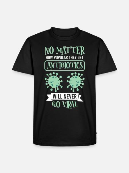 Funny pharmacist pharmacy technician pharmacy - Men's Premium Organic T-Shirt - black