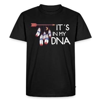 Indian Aborigines History Of The Indigenous People - Men's Premium Organic T-Shirt - black - Front - Nico (187cm)