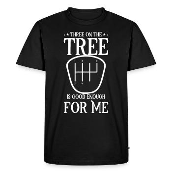 Voitures avec pommeau de vitesse à 6 vitesses amateurs de voitures - T-shirt Premium bio Homme - noir - Devant - Nico (187cm)