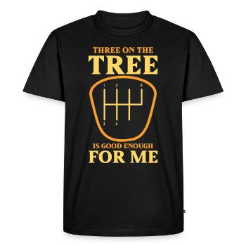 Voitures avec pommeau de vitesse à 6 vitesses amateurs de voitures - T-shirt Premium bio Homme - noir - Devant - Nico (187cm)