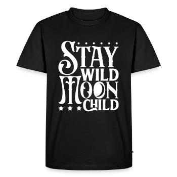 Sorcière Occulte Gothique Sombre Satanique Impie - T-shirt Premium bio Homme - noir - Devant - Nico (187cm)