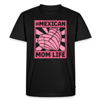 Pain mexicain Conchas d’humour espagnol - T-shirt Premium bio Homme - noir - Devant - Nico (187cm)