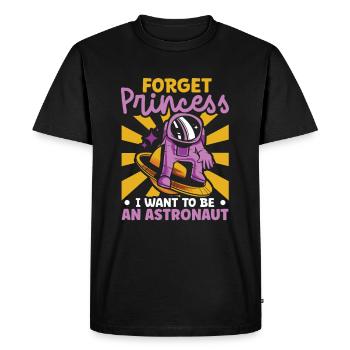 Astronaute Astronomie Système solaire Space Kids - T-shirt Premium bio Homme - noir - Devant - Nico (187cm)