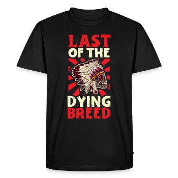 Indian Aborigines History of the Indigenous People - Men's Premium Organic T-Shirt - black - Front - Nico (187cm)