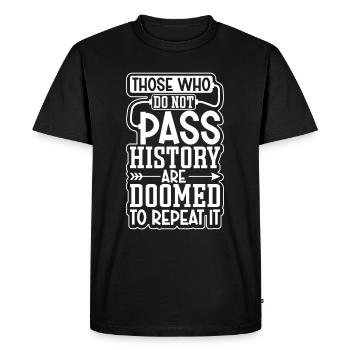 Indian Aborigines History of the Indigenous People - Men's Premium Organic T-Shirt - black - Front - Nico (187cm)