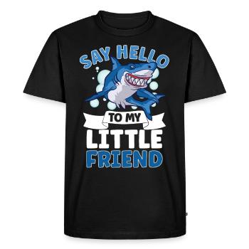 Shark Ocean Predator Plongée sous-marine - T-shirt Premium bio Homme - noir - Devant - Nico (187cm)