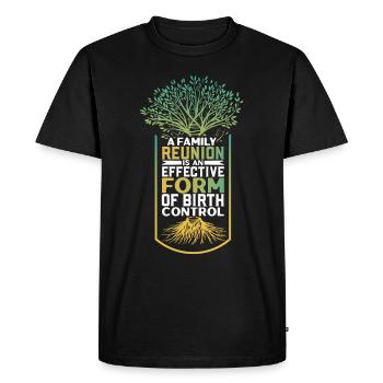 Arbre généalogique Historien de la famille Généalogie Généalogiste - T-shirt Premium bio Homme - noir - Devant - Nico (187cm)