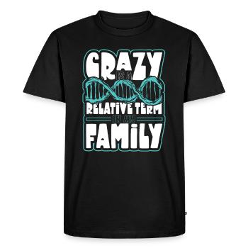 Arbre généalogique Historien de la famille Généalogie Généalogiste - T-shirt Premium bio Homme - noir - Devant - Nico (187cm)