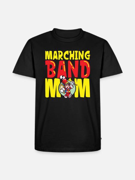 Marcherende Band Klarinettist Skole Øvemusik - Herre Premium økologisk T-shirt - sort