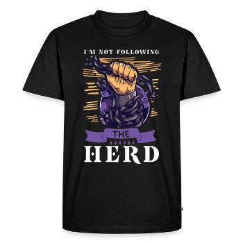 Conspiracy Theories Conspiracy Theorist Freemason - Men's Premium Organic T-Shirt - black - Front - Nico (187cm)