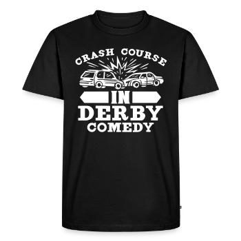 Demo Derby Demolition Derby Demolition Derby - T-shirt Premium bio Homme - noir - Devant - Nico (187cm)