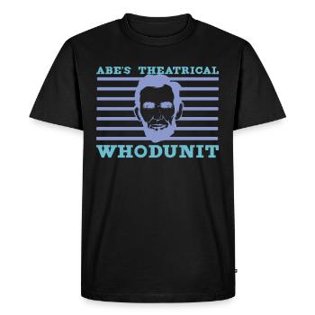 Abraham Lincoln Theater Theatre Histoire des États-Unis - T-shirt Premium bio Homme - noir - Devant - Nico (187cm)